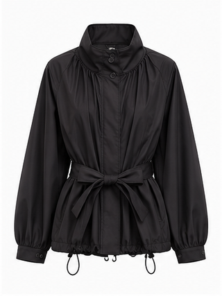Manteau Femme Mi-Saison avec Ceinture