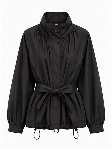 Manteau Femme Mi-Saison avec Ceinture
