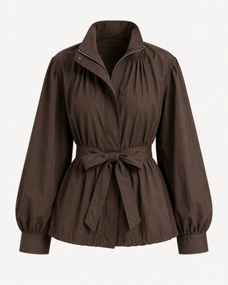 Manteau Femme Mi-Saison avec Ceinture