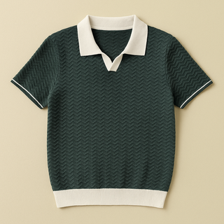 DELACROIX | POLO SHIRT EN TISSU RICCIO DE