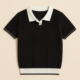 DELACROIX | POLO SHIRT EN TISSU RICCIO DE