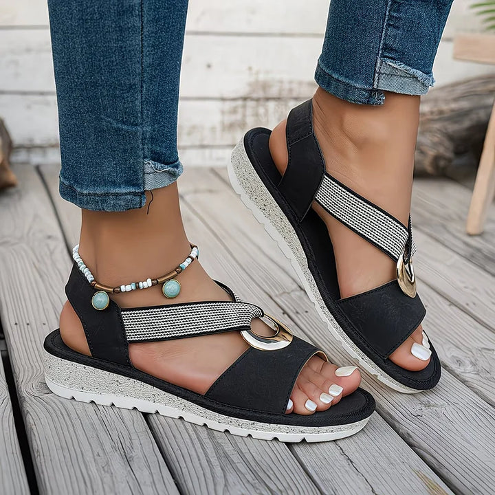 Malenia - Sandales Confortables et Stables