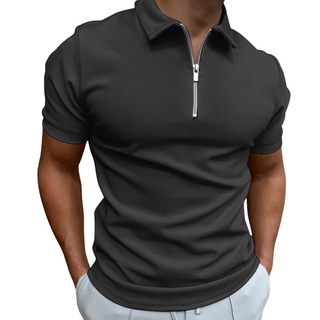 DELACROIX | POLO MODERNE AVEC ZIP MI-HAUT