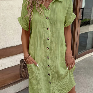 Élise - Robe Chemise Décontractée