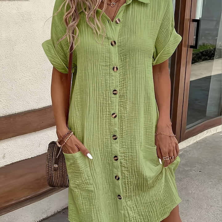 Élise - Robe Chemise Décontractée