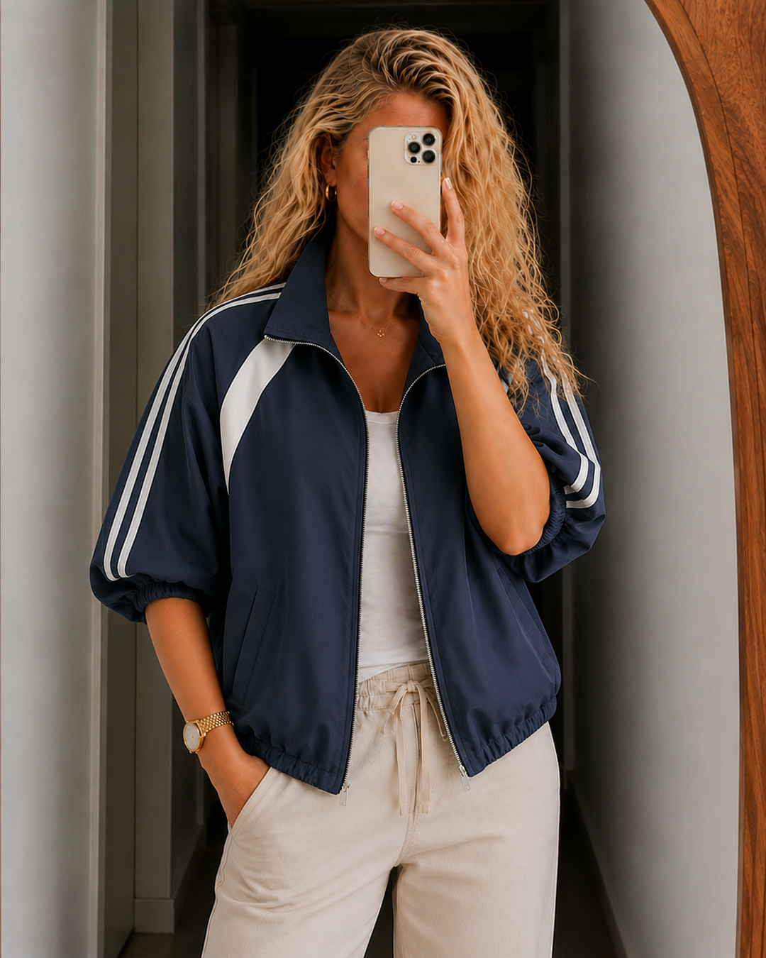 Veste Bomber Croppée