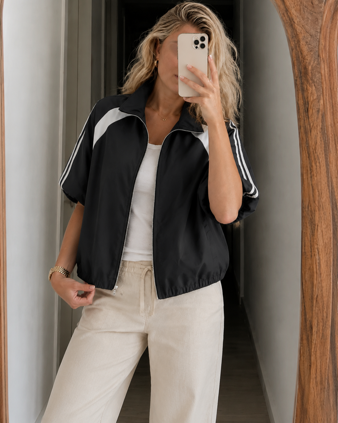 Veste Bomber Croppée