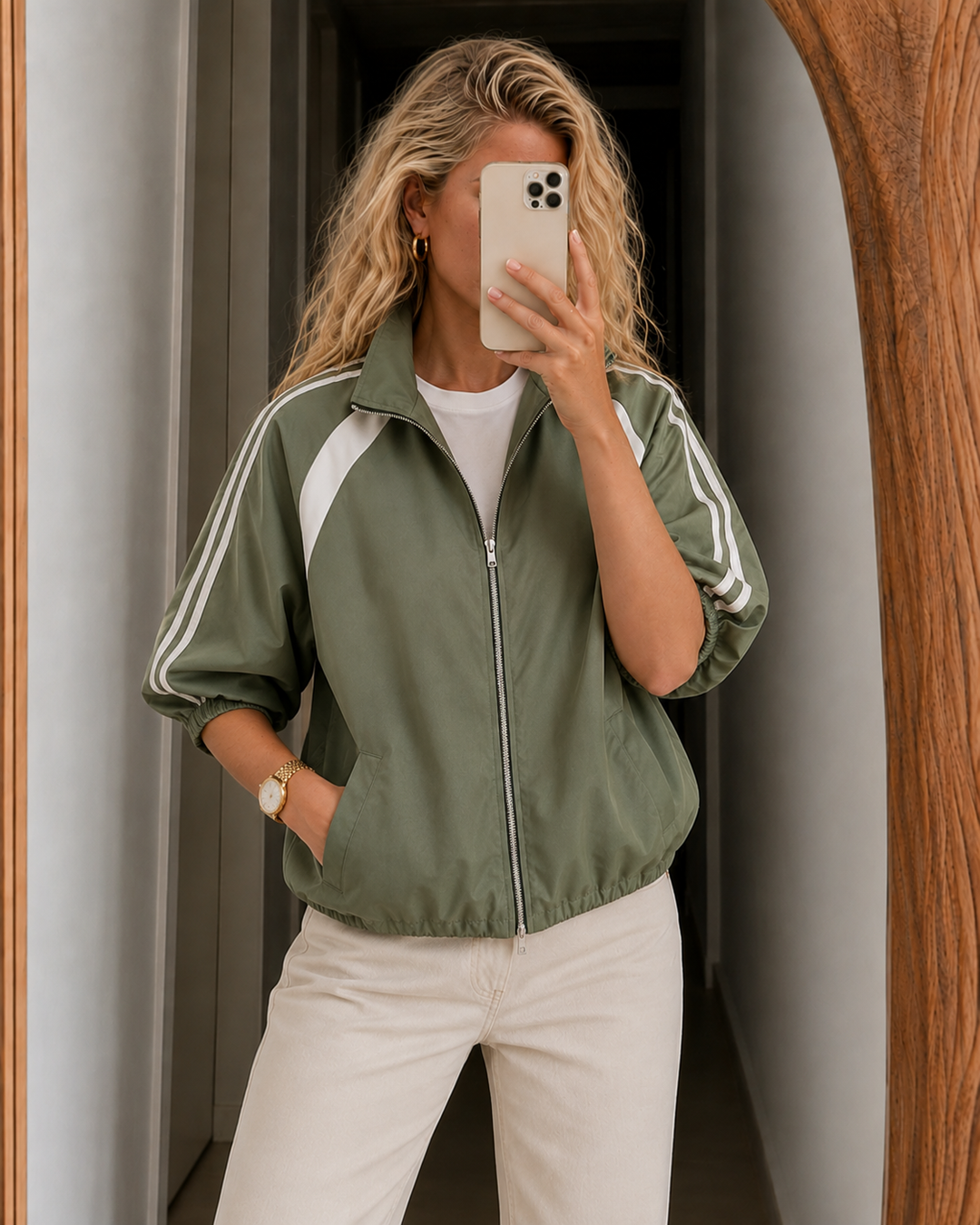 Veste Bomber Croppée