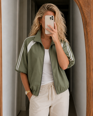 Veste Bomber Croppée