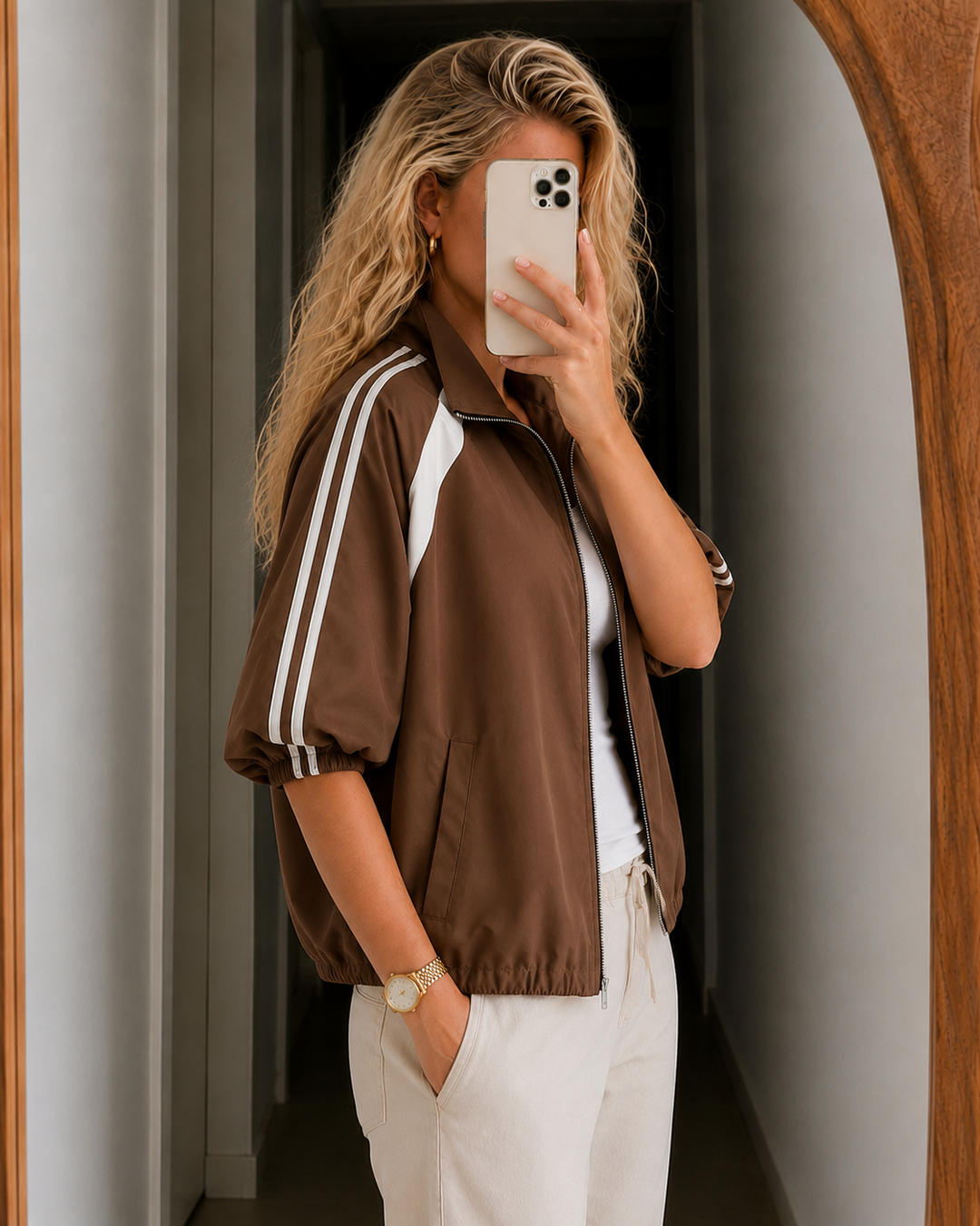Veste Bomber Croppée