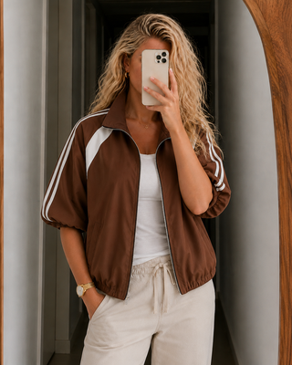 Veste Bomber Croppée