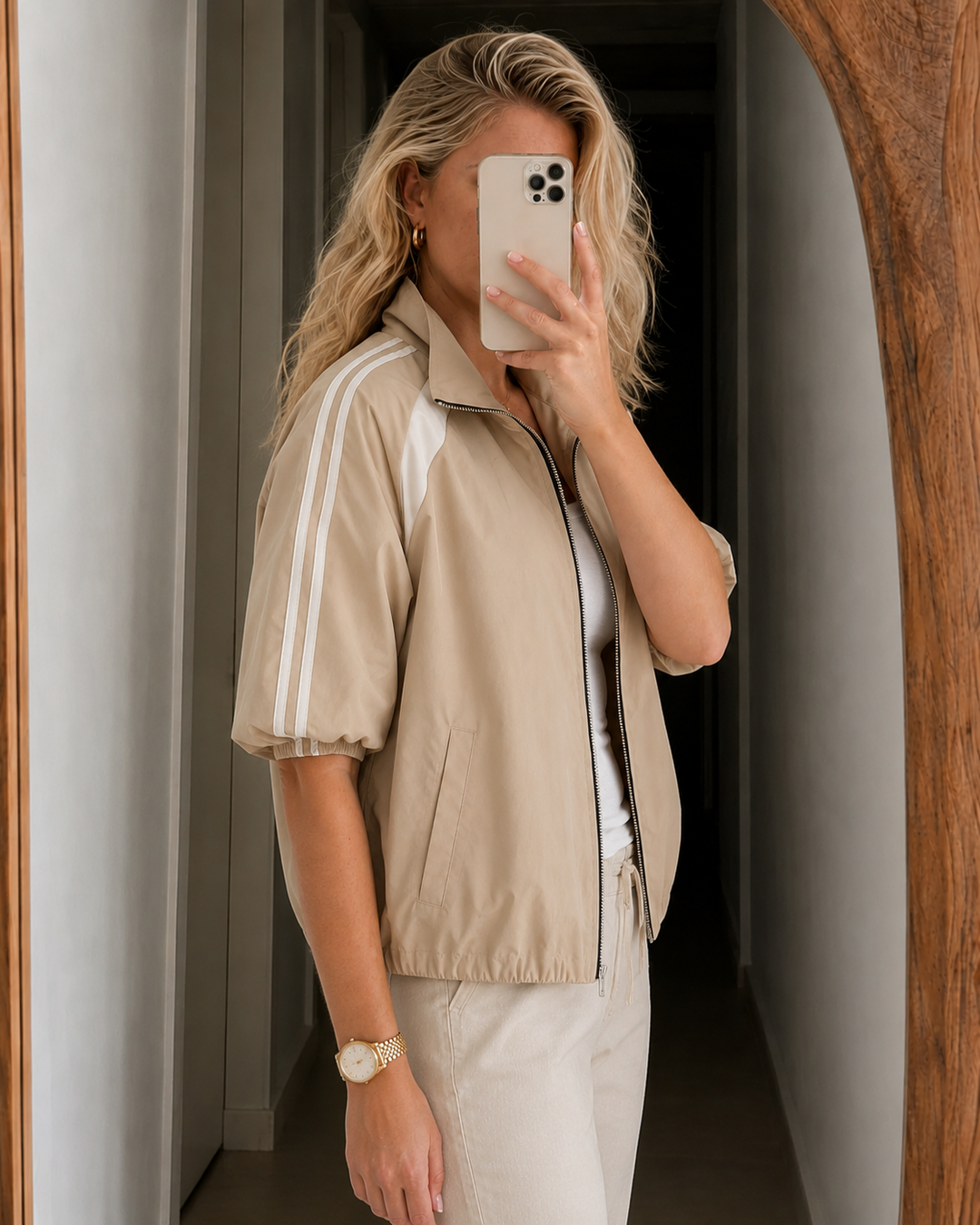Veste Bomber Croppée