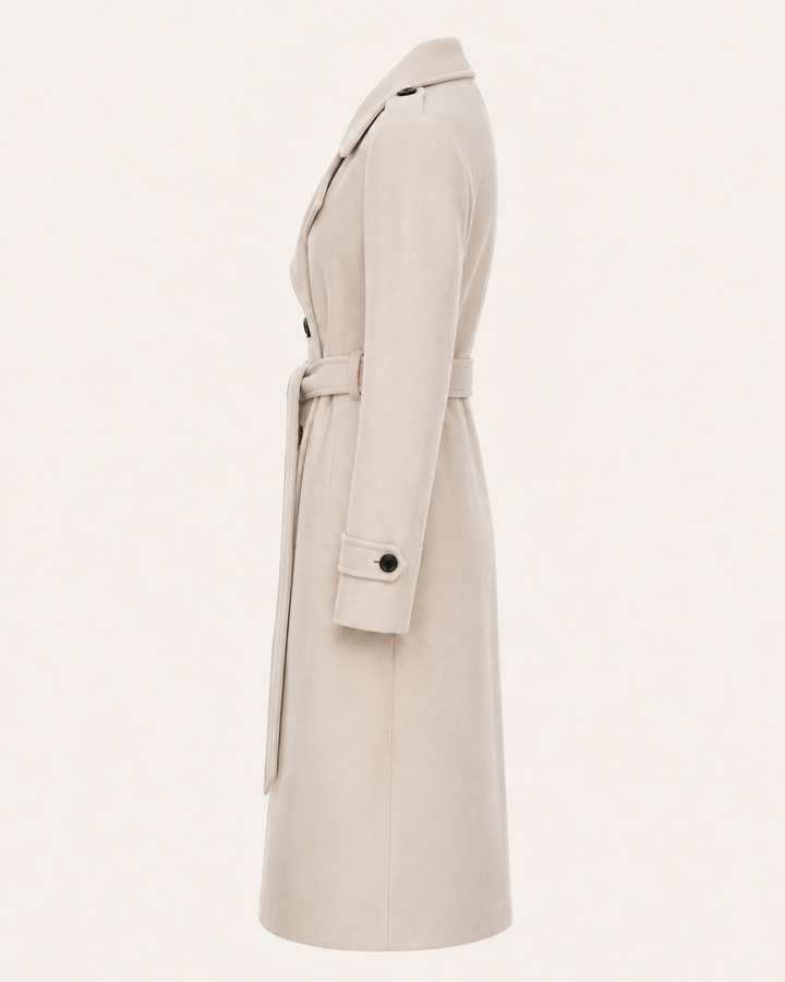 Manteau Long Noa avec Ceinture
