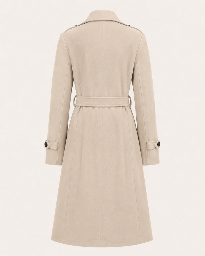 Manteau Long Noa avec Ceinture