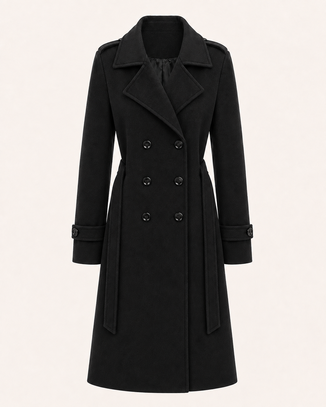 Manteau Long Noa avec Ceinture