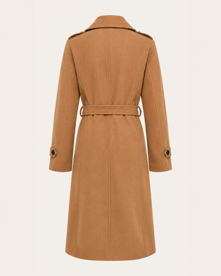 Manteau Long Noa avec Ceinture