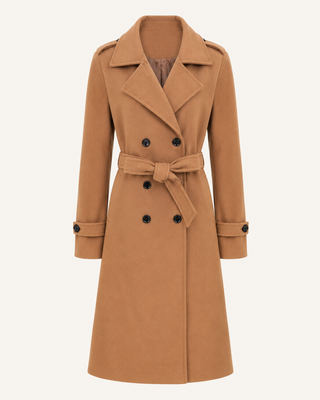 Manteau Long Noa avec Ceinture