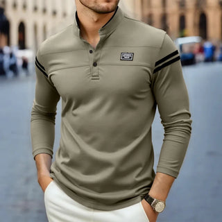 DELACROIX | T-SHIRT À MANCHES LONGUES MODERNE POUR HOMME