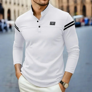 DELACROIX | T-SHIRT À MANCHES LONGUES MODERNE POUR HOMME