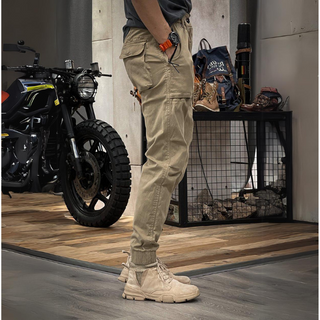 PIERRE - Pantalon Cargo Extensible en Spandex
