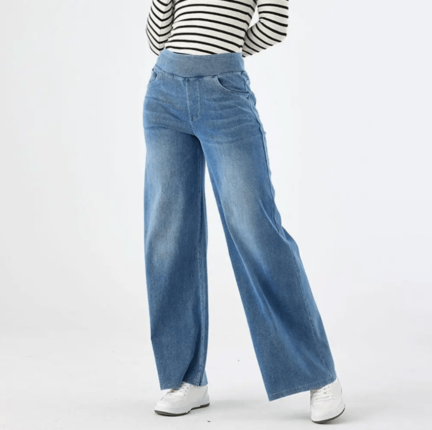 DELACROIX | PANTALON CONFORTABLE AVEC TAILLE ÉLASTIQUE