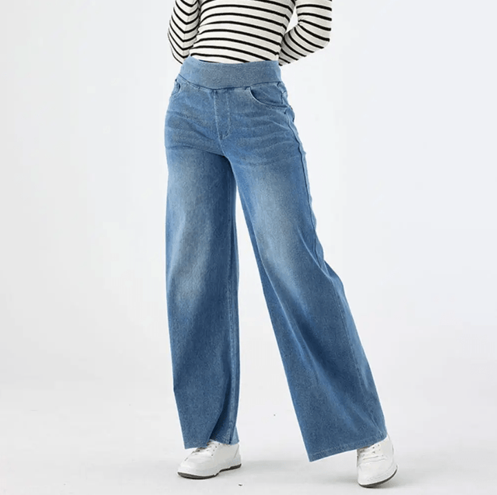 DELACROIX | PANTALON CONFORTABLE AVEC TAILLE ÉLASTIQUE