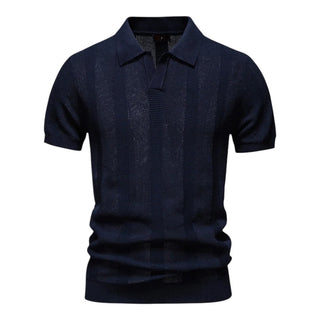 DELACROIX | POLO EN MAILLE ÉLEVÉE